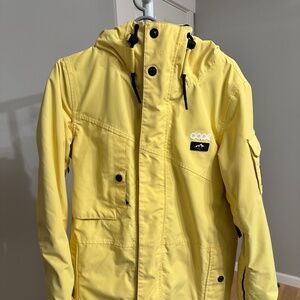 DopeSnow Adept W Women Snowboard Jacket Faded Yellow